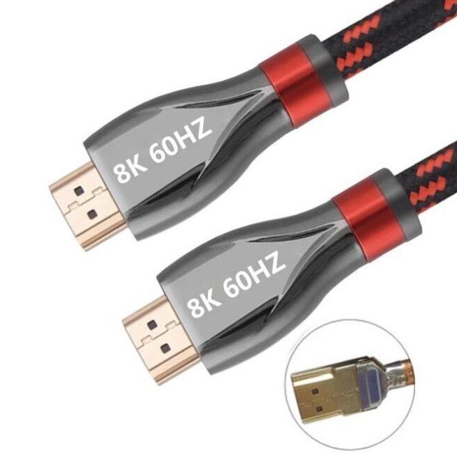 สาย HDMI ความเร็วสูงพิเศษ 8K 48G